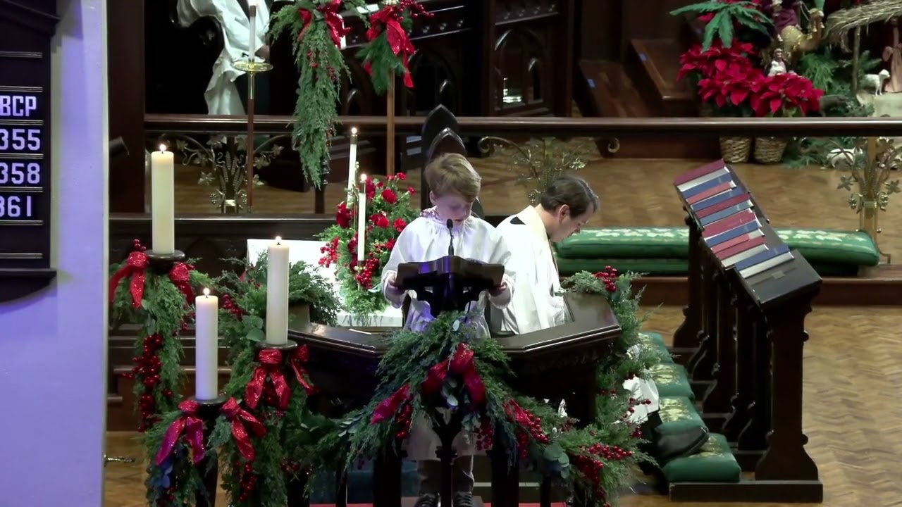 Holy Eucharist - January 4, 2026