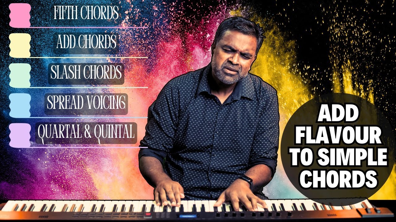 5 Simple Ways to Make Your Chords Colourful without Extensions