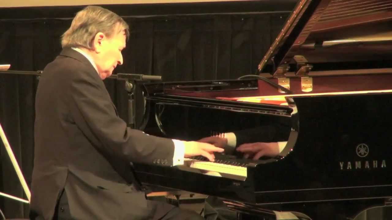 Maestro Byron Janis Plays Live Chopin Waltz Op. 69, No. 1 & Nocturne E major Op. 62, No. 2