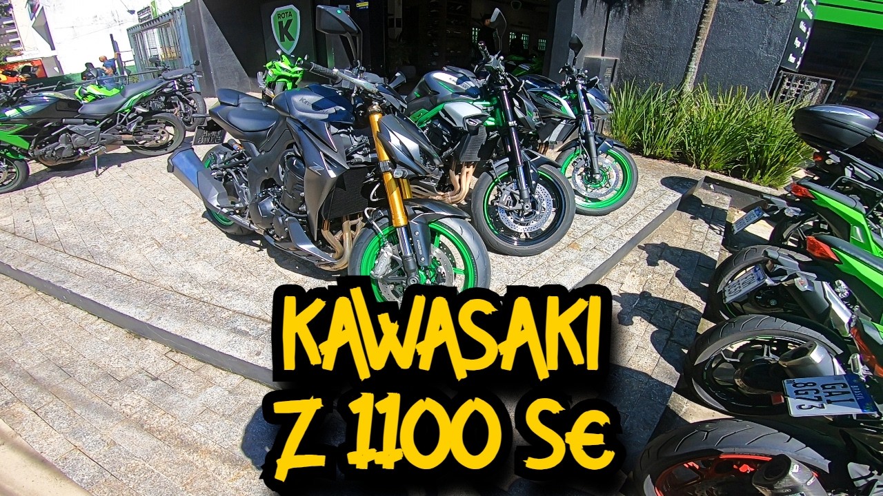 Kawasaki Z1100 SE - Testei a máquina