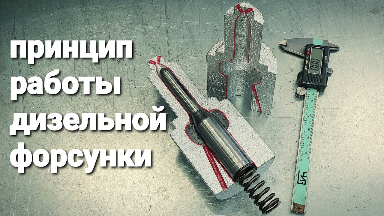 принцип работы дизельной форсунки