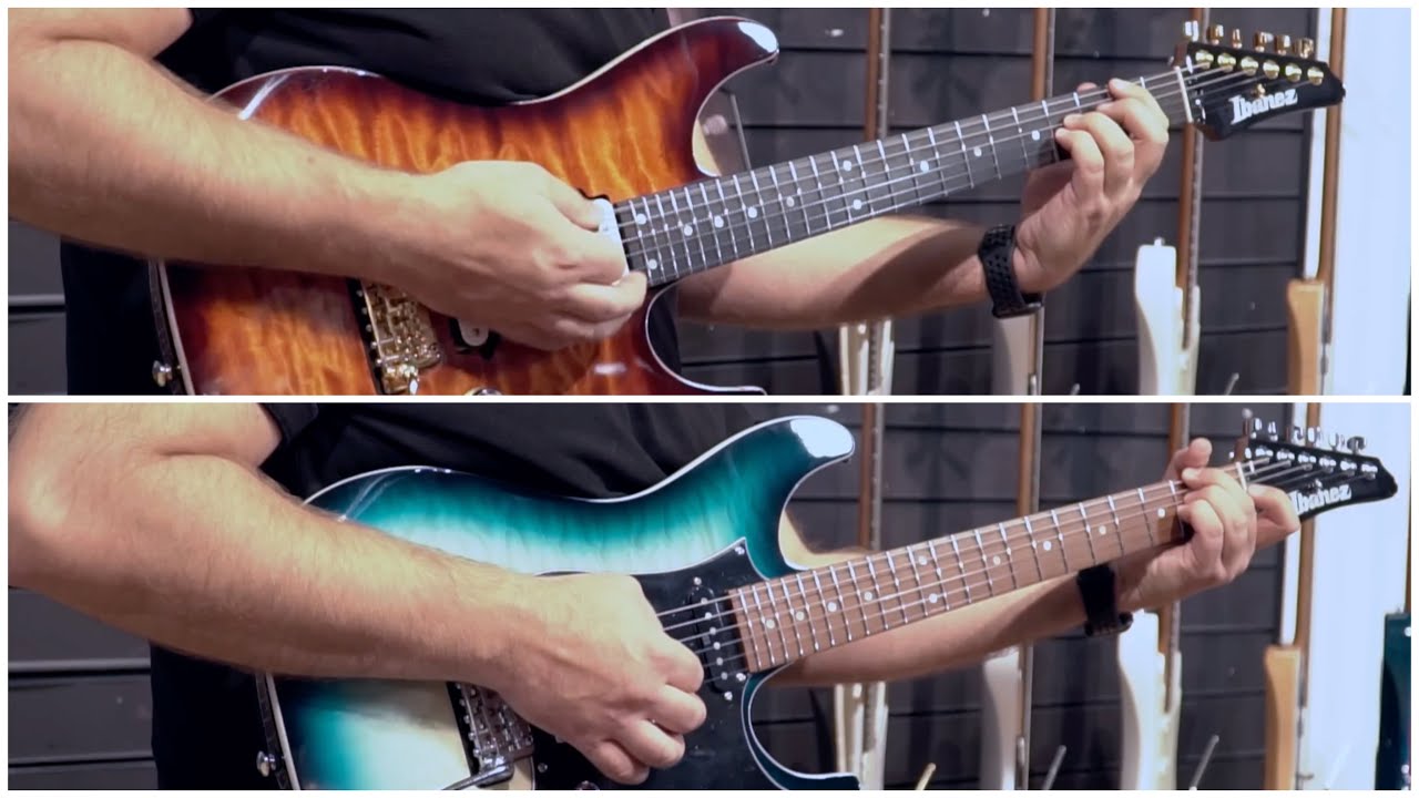 Krótko i na temat - Ibanez AZ24P1QM-DOB vs Ibanez AZ47P1QM-DEB