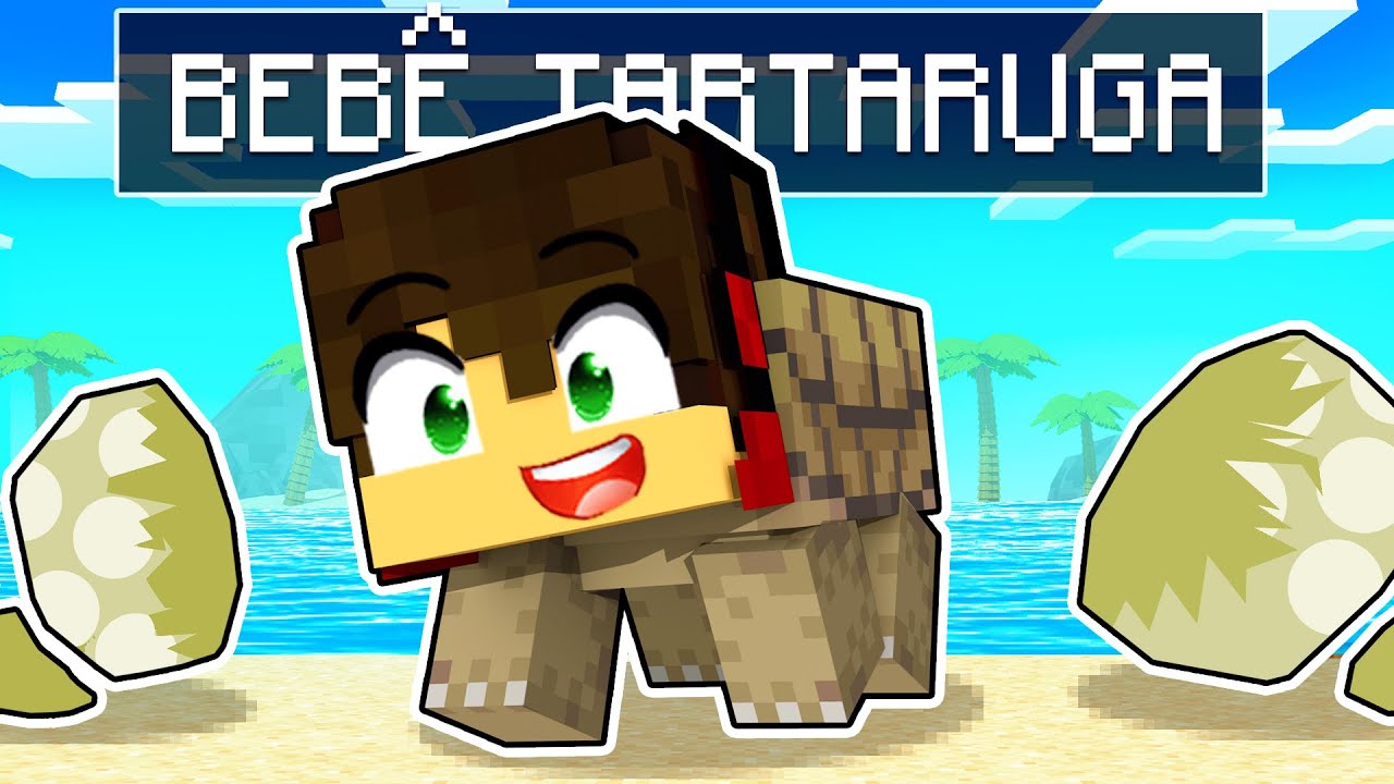 GUIHH nasceu COMO BEBE TARTARUGA no MINECRAFT ✭ Guihh ✭