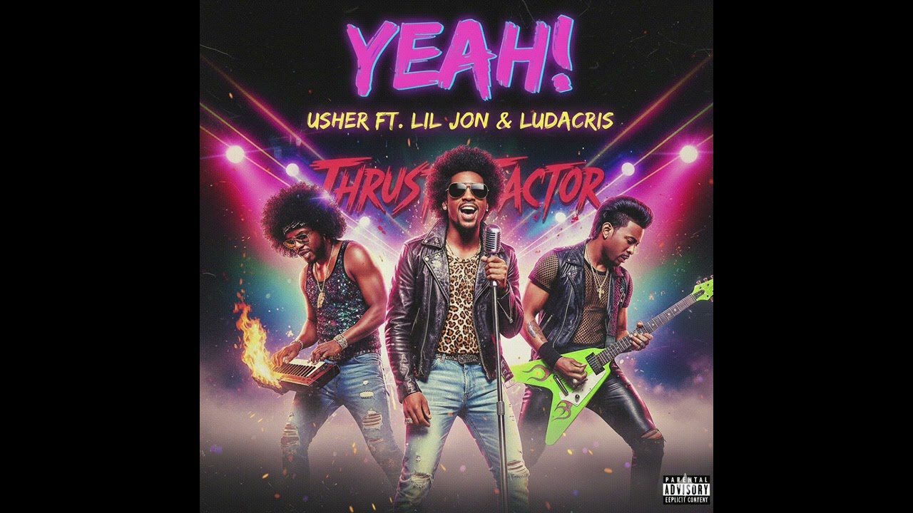 Usher ft Lil Jon & Ludacris-Yeah (1980s Rock Band Version)