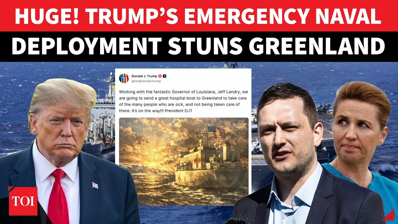 SHOCKING! Trump’s First Naval Deployment To Greenland After Invasion Threat; Denmark In Action