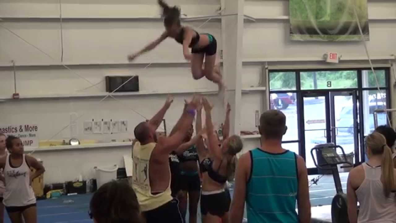 Cheer Extreme Beach Camp 2013 Senior Elite Kernersville & SSX Raleigh