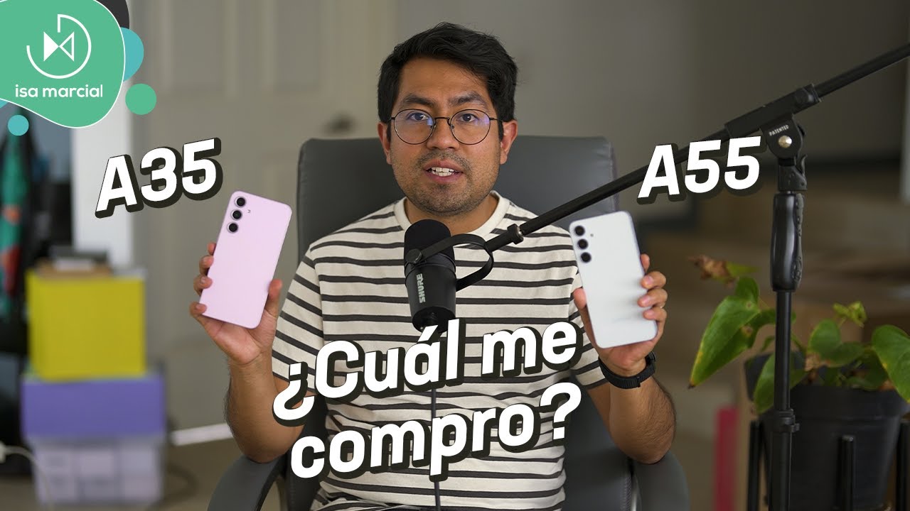 Galaxy A55 vs Galaxy A35 | ¿Cuál me compro?