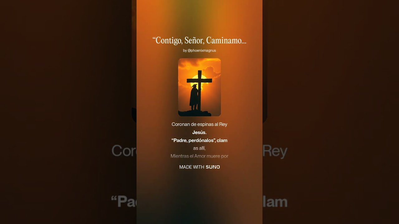 “Contigo, Señor, Caminamos”