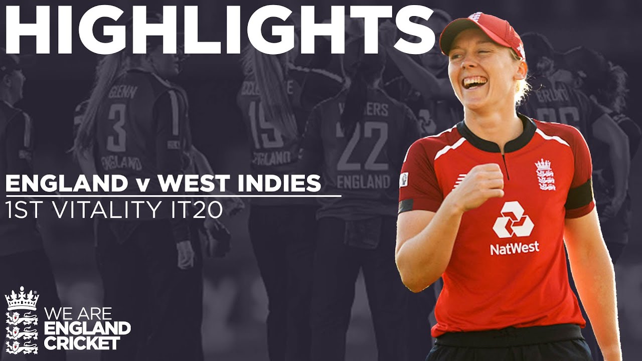 England v West Indies - Highlights | Beaumont and Dottin Star In T20 Opener | 1st Vitality IT20 2020