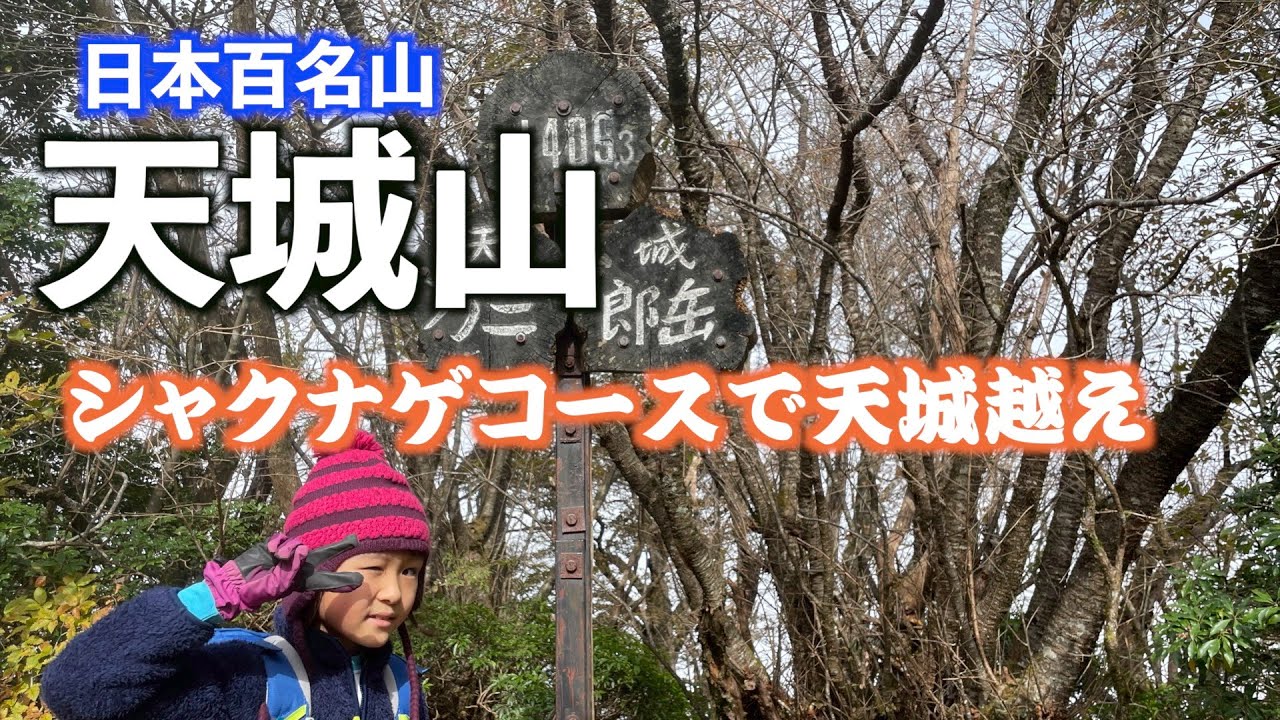 【天城山】秋のシャクナゲコース　しっかりと歩く日本百名山