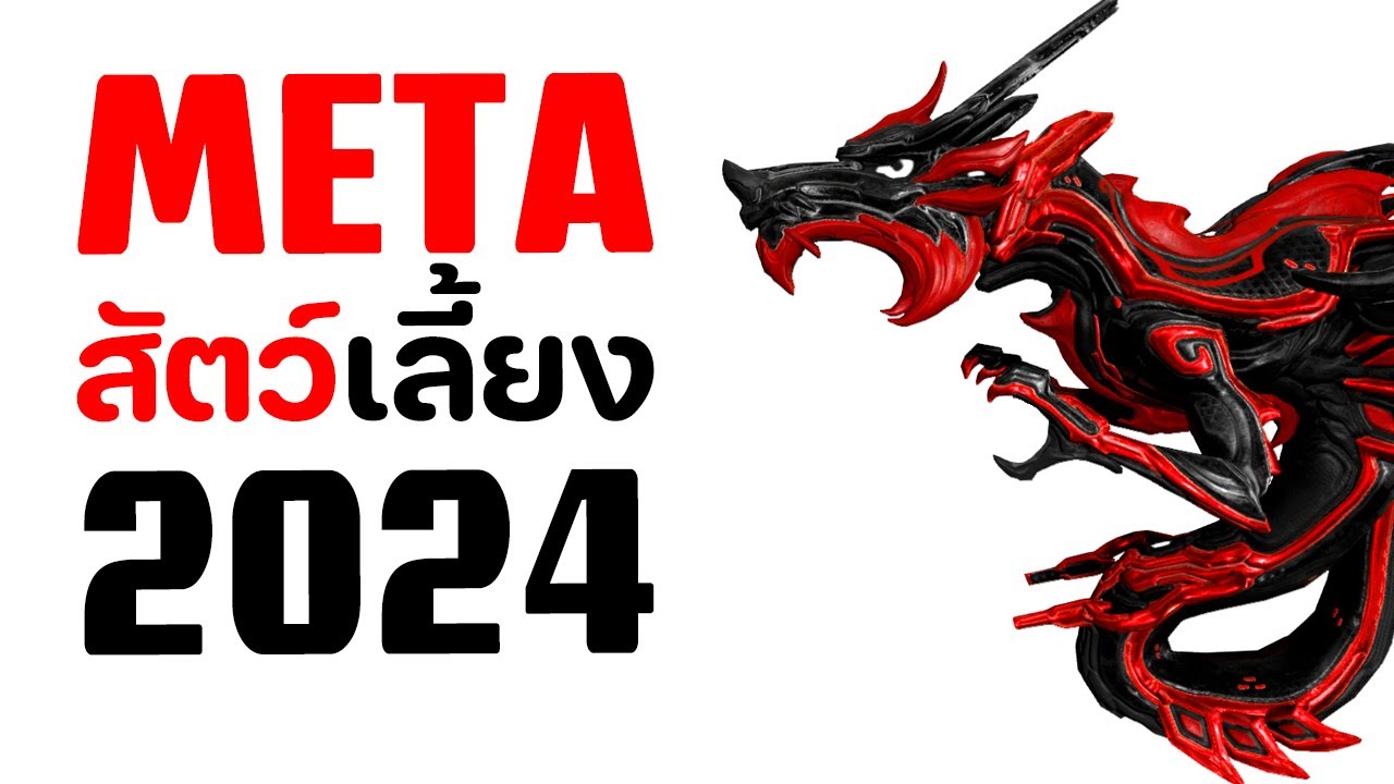 META สัตว์เลี้ยง 2024 -【 WARFRAME 】