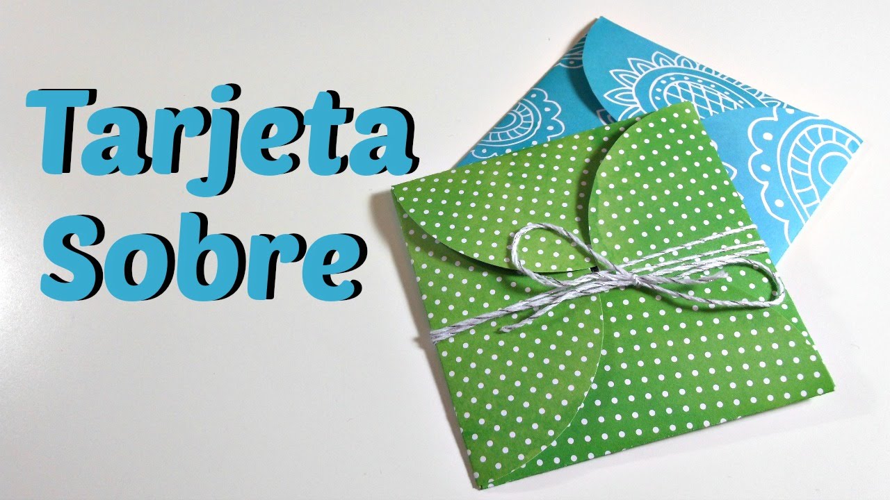 Tarjeta Sobre con circulos | Tarjetería - Cardmaking | Mundo@Party