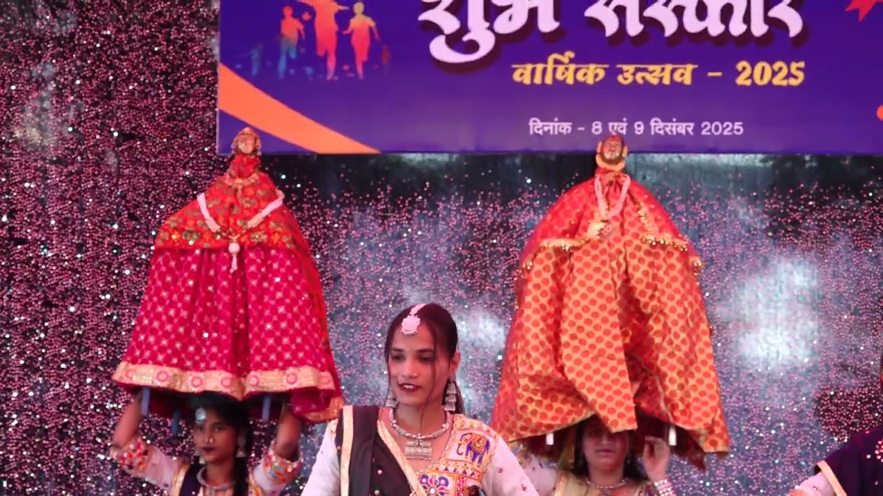 Gangor mata song by girl in traditional dress