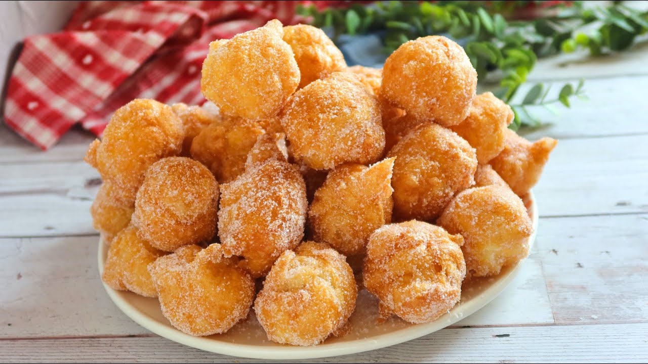 Los auténticos BUÑUELOS DE VIENTO. La receta más fácil del mundo