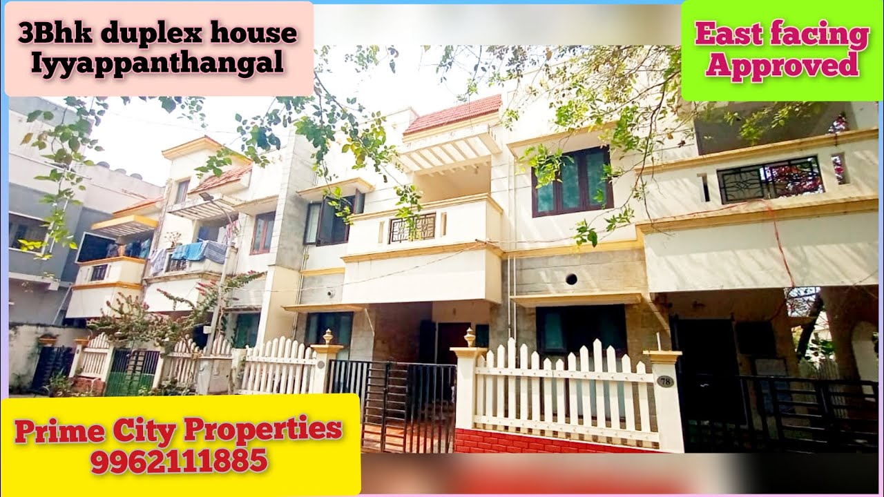House for sale in Iyyappanthangal Chennai 🆔1623 #approved #eastfacing #house #readytomove #housesale
