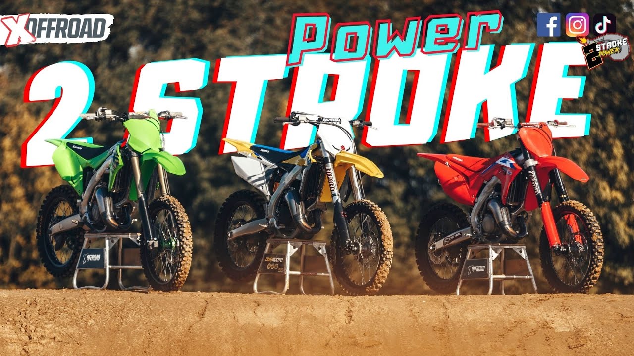 125 2STROKE POWER - KX125 vs CR125 vs RM125
