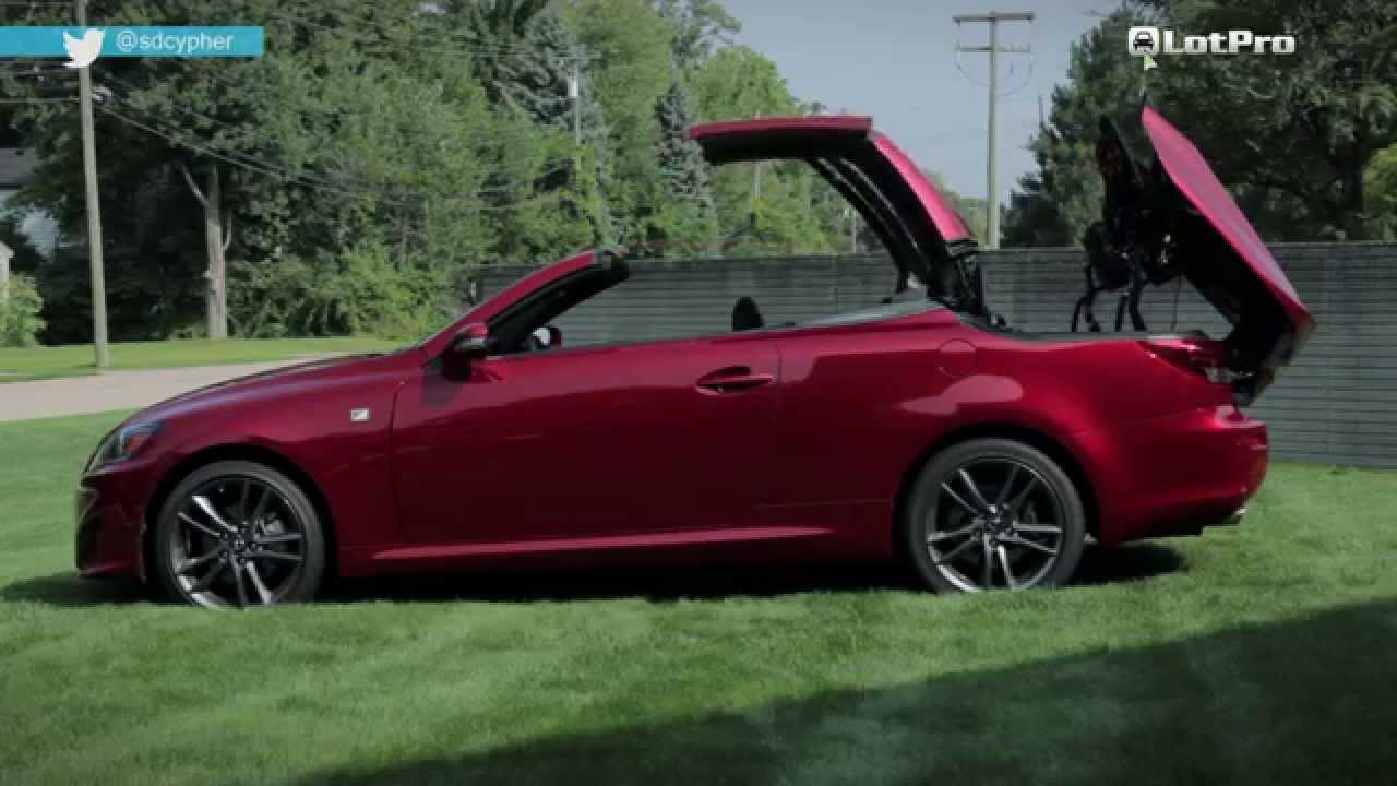 2014 Lexus IS 250c F Sport Review - LotPro
