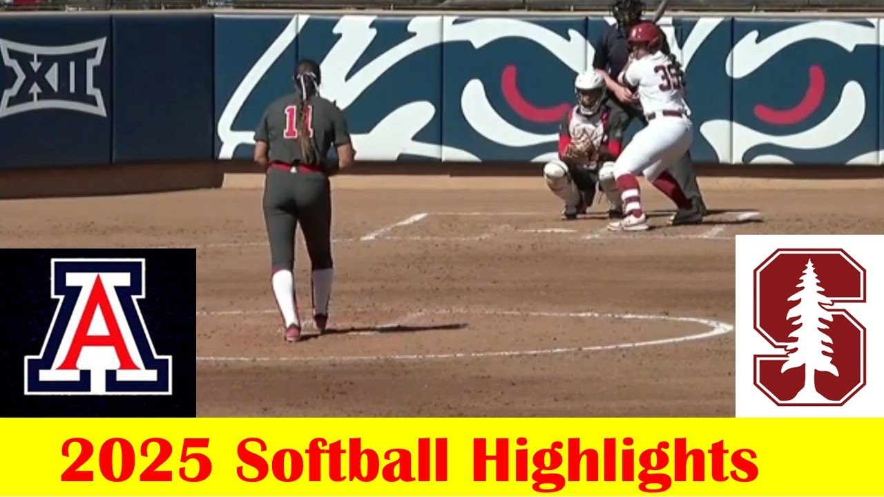 #20 Stanford vs #11 Arizona Softball Game Highlights 2 23 2025