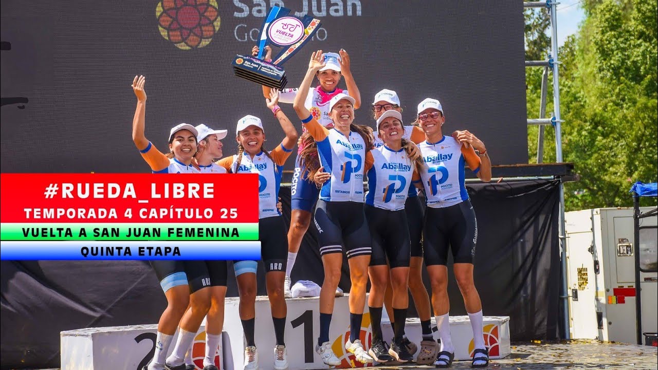 El resumen de la etapa 5 de la Vuelta a san Juan femenina lo ves en Rueda Libre