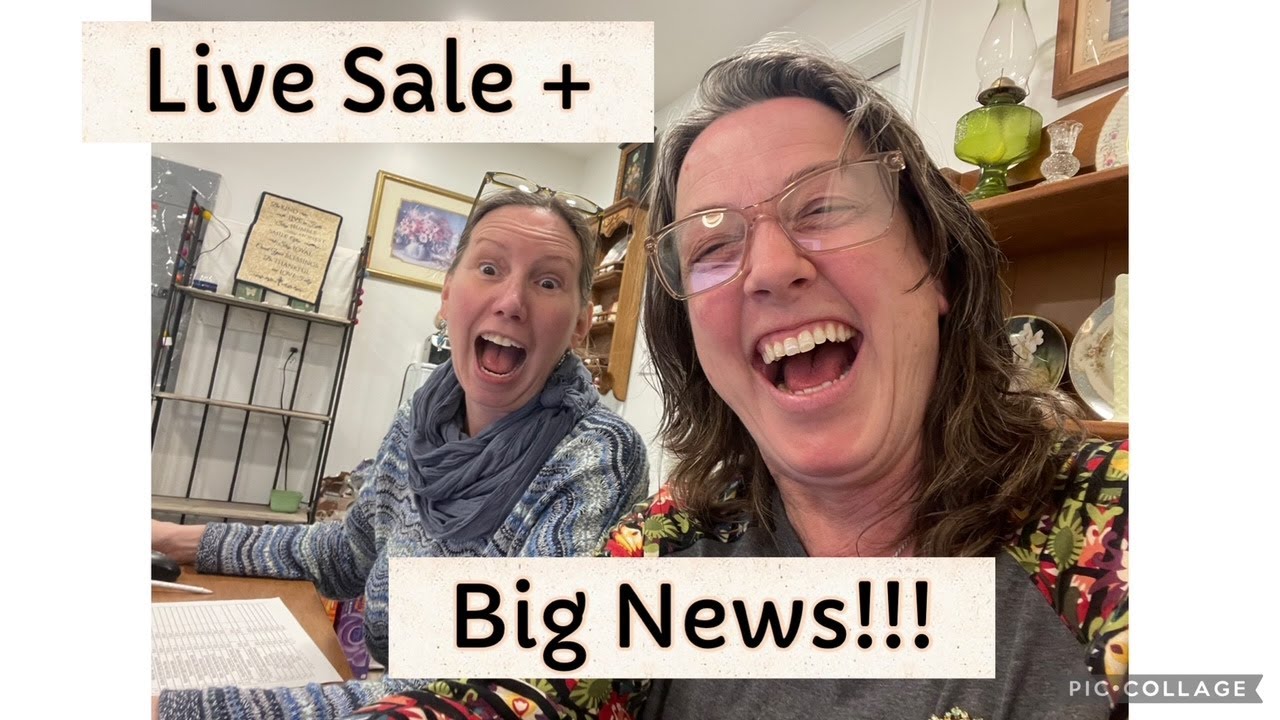 Blue & White Sale + BIG NEWS!!!
