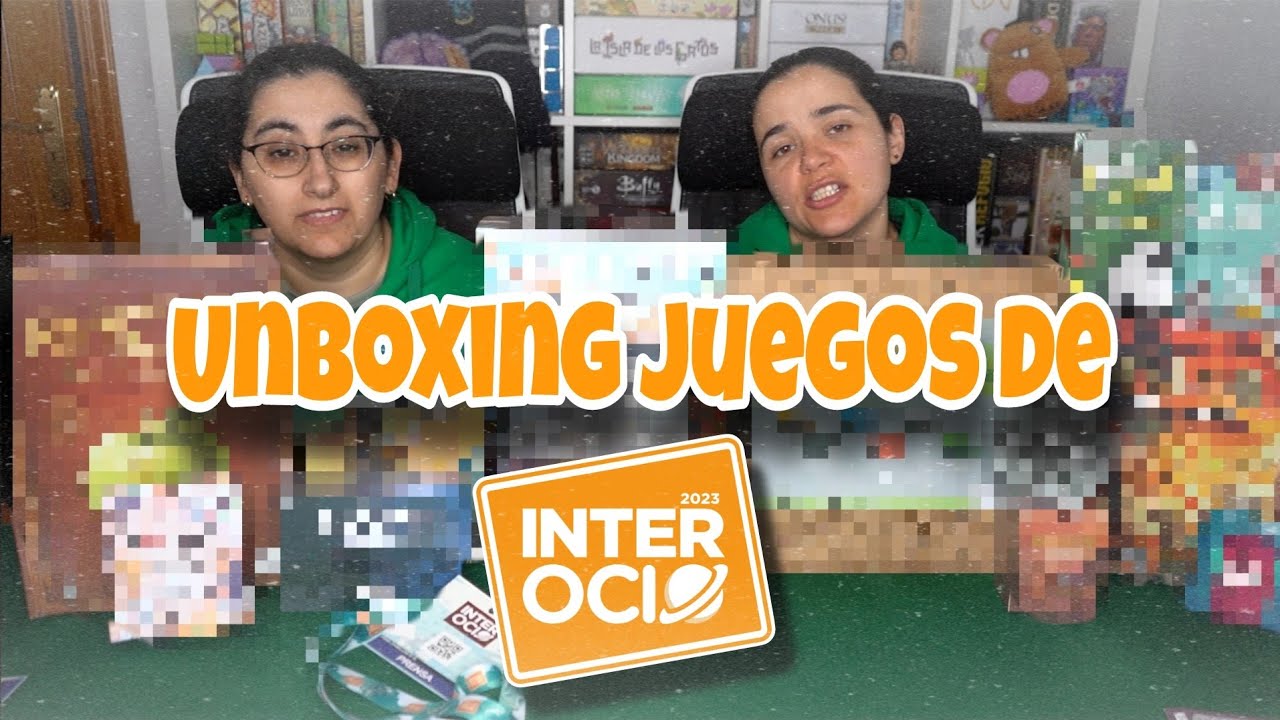 Unbox juegos de mesa - Interocio 2023 🎲📦😍