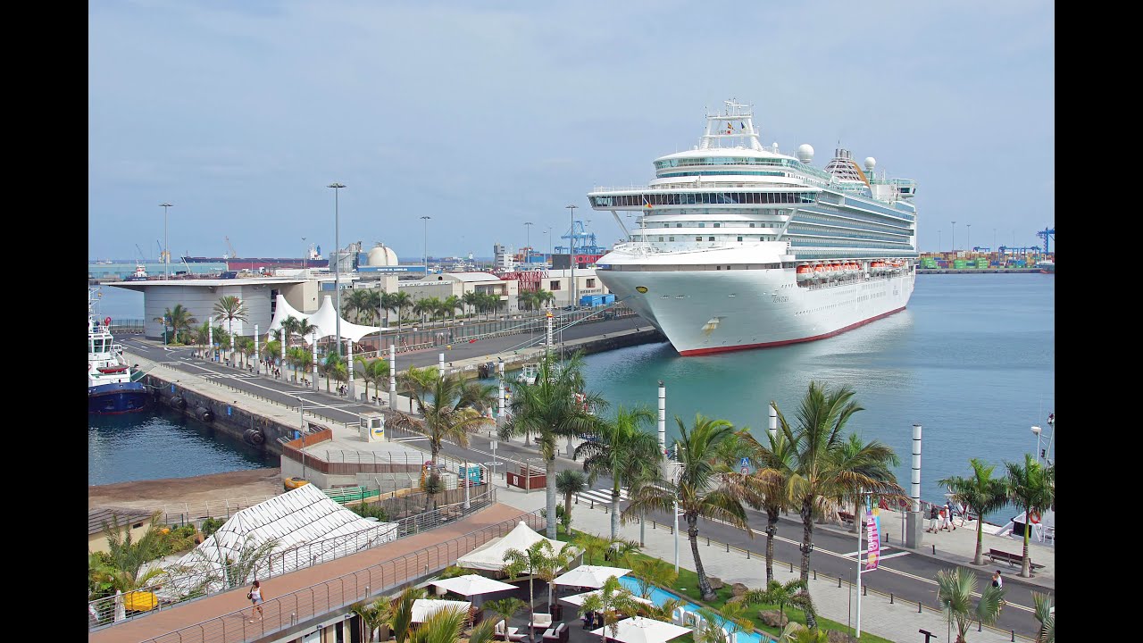 Las Palmas Gran Canaria Hafen & El Muelle Shopping Center HD