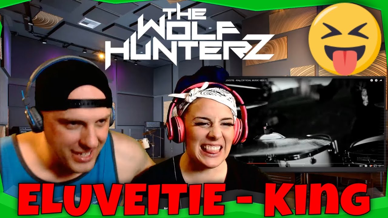 ELUVEITIE - King (OFFICIAL MUSIC VIDEO) THE WOLF HUNTERZ Reactions