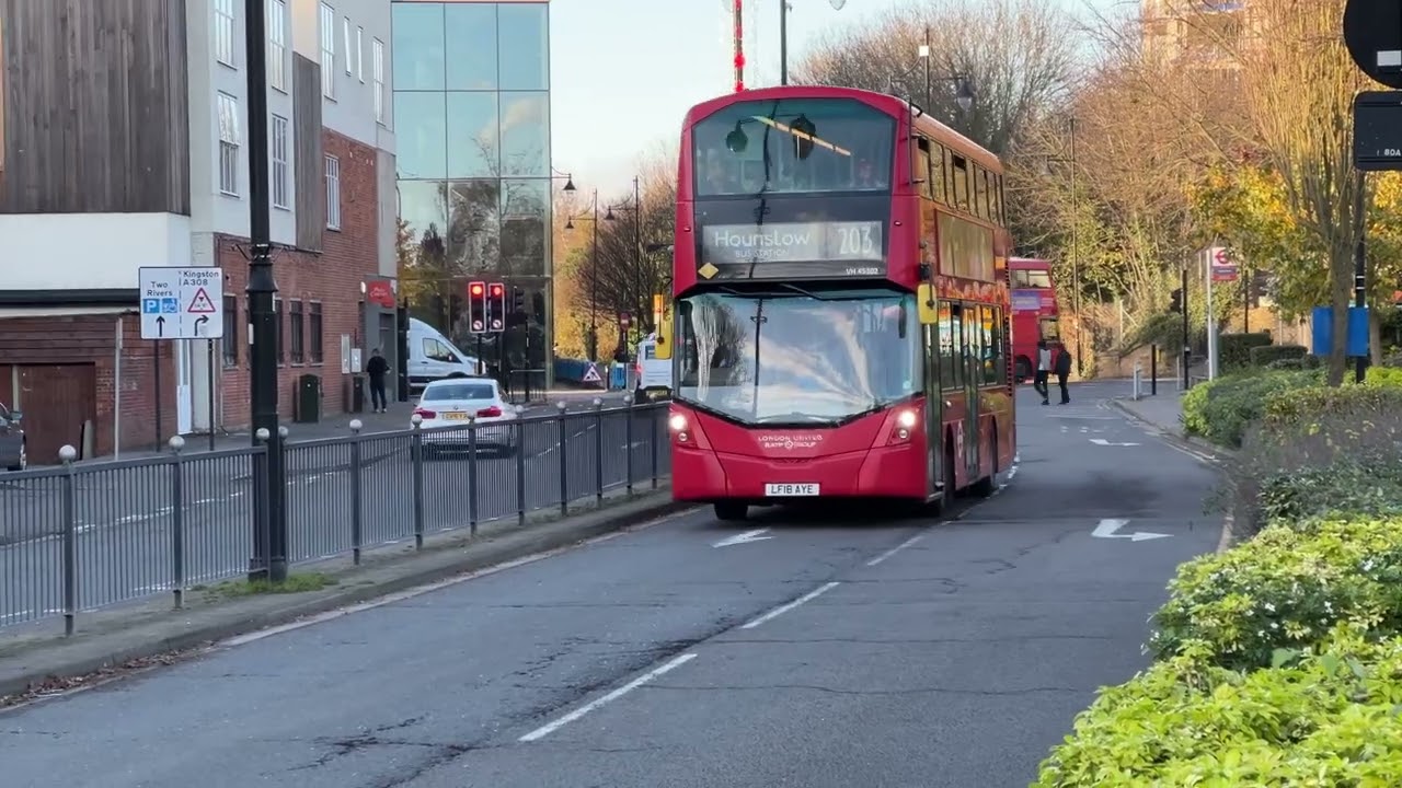 Bus variety in Staines, 26th November 2024