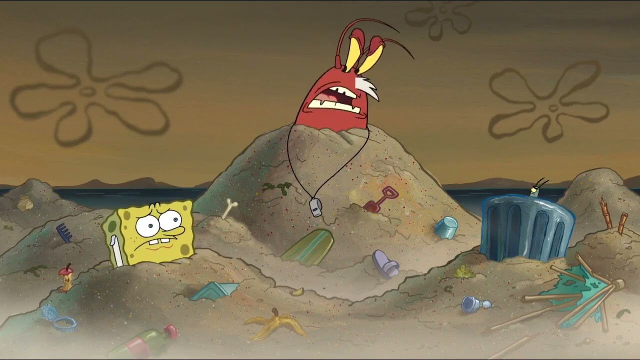 SpongeBob TrashPants if it was edited by Jeffrey Lingle