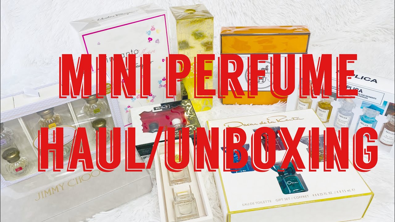 Perfume Collection|Mini Perfume Haul|Unboxing