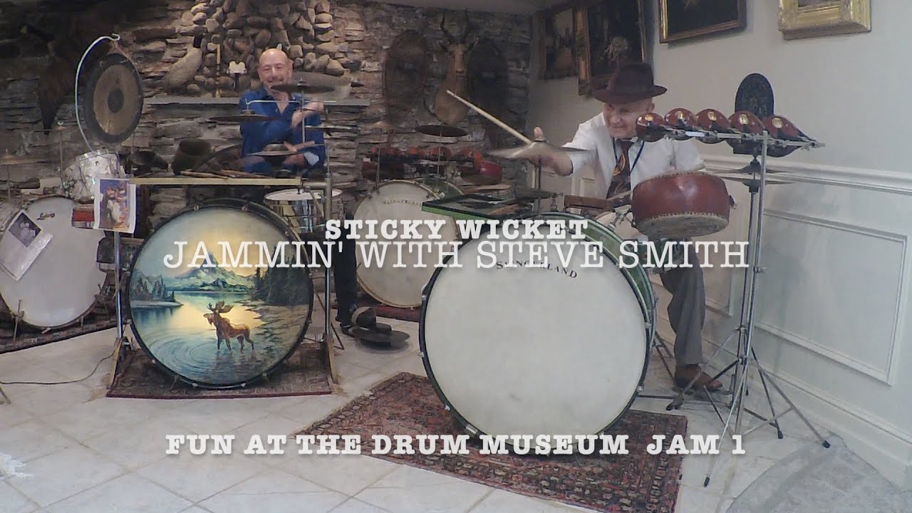 Sticky Wicket. Drum duet 1 with Steve Smith.