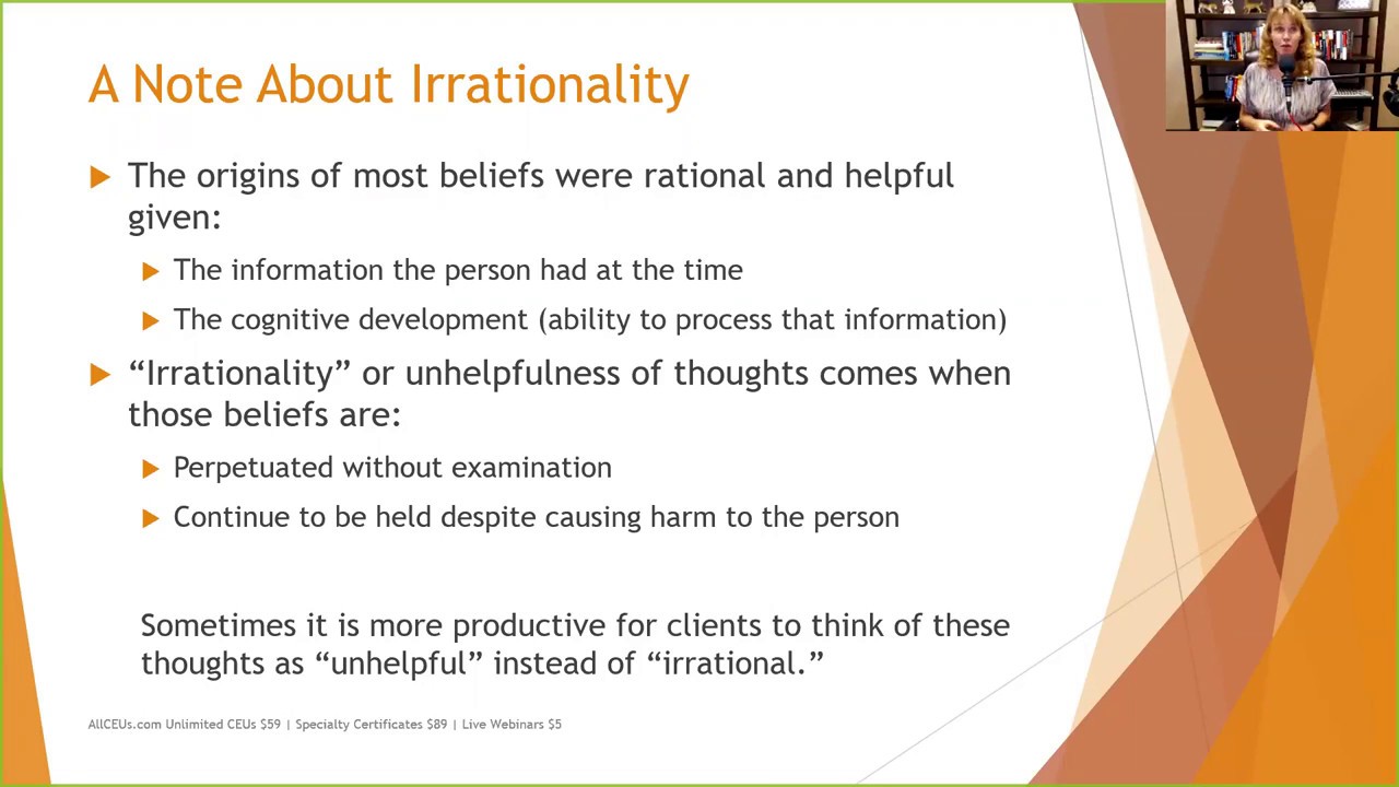 Revealing the Hidden Meanings of Irrational Thoughts