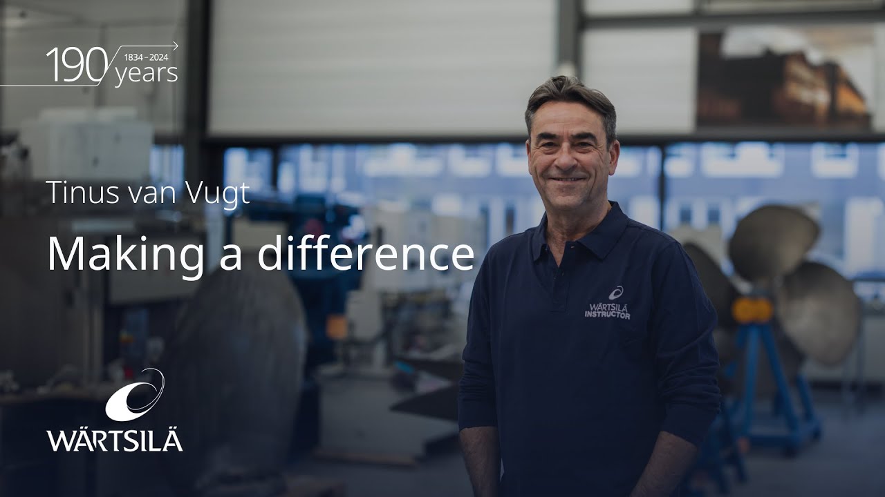 Tinus van Vugt - Wärtsilä Land and Sea Academy | Wärtsilä