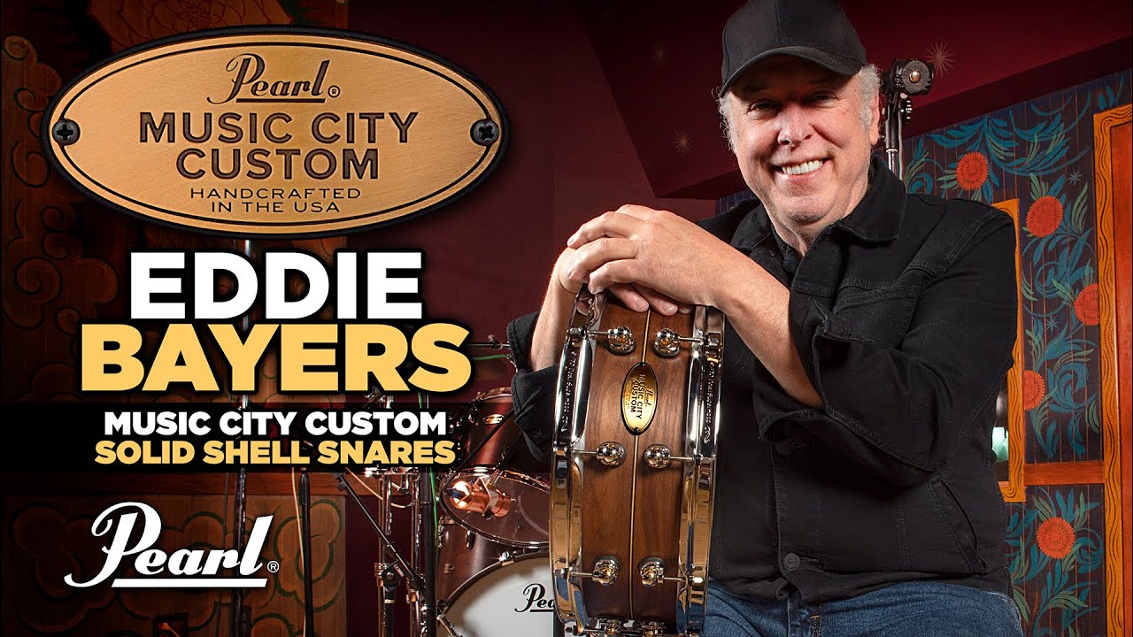 Малые барабаны Eddie Bayers MUSIC CITY CUSTOM из цельной оболочки
