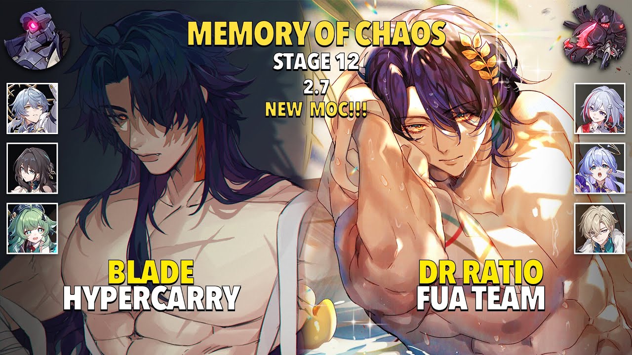 NEW MOC 12! E0S1 Blade Hypercarry & E0S1 Dr Ratio FUA - Memory Of Chaos 12 - Honkai: Star Rail 2.7