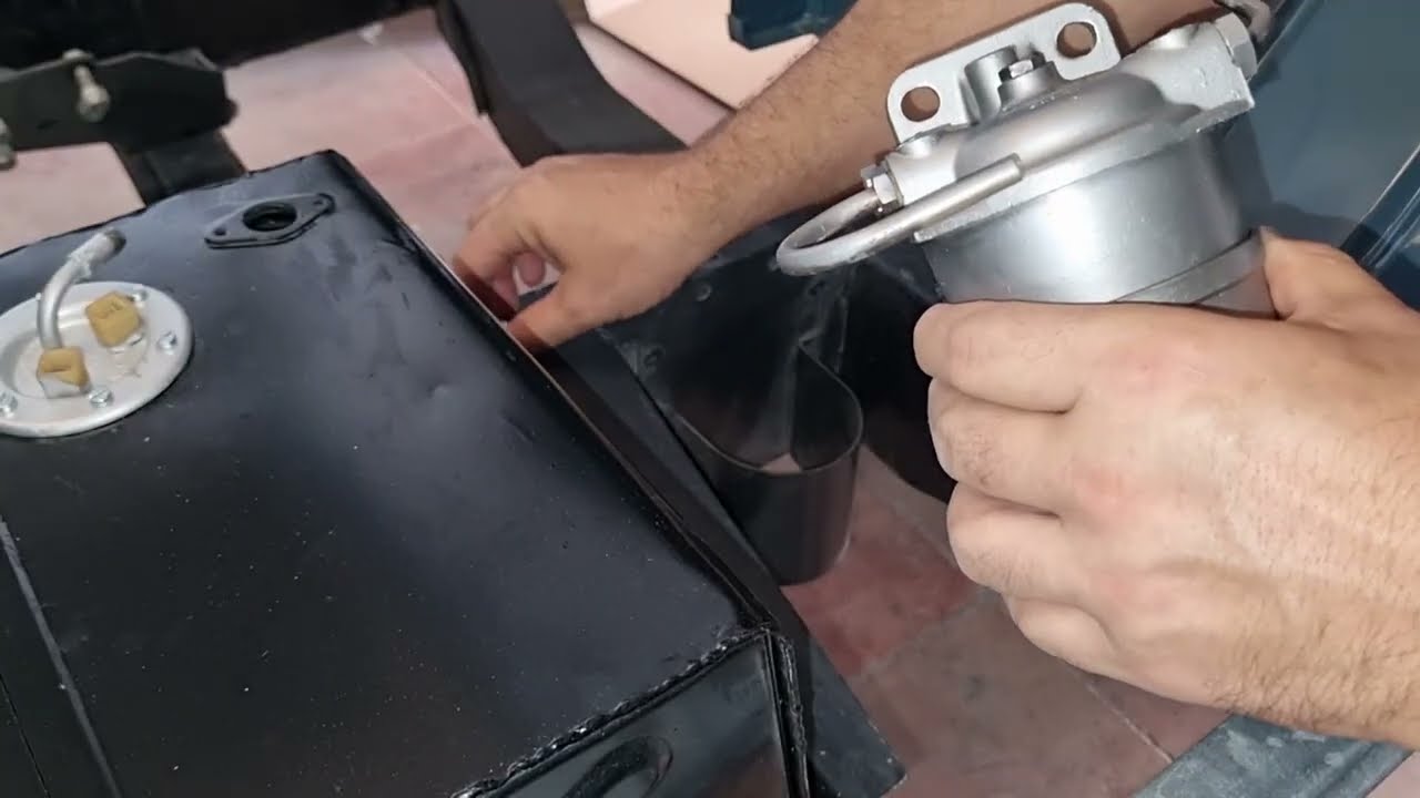 Land Rover Santana decantador de gasoil