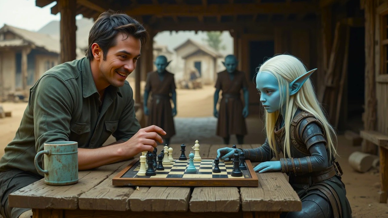 The Alien Warrior Cub Challenged Him to Prove His Worth, He Taught Her Chess Instead | HFY Story