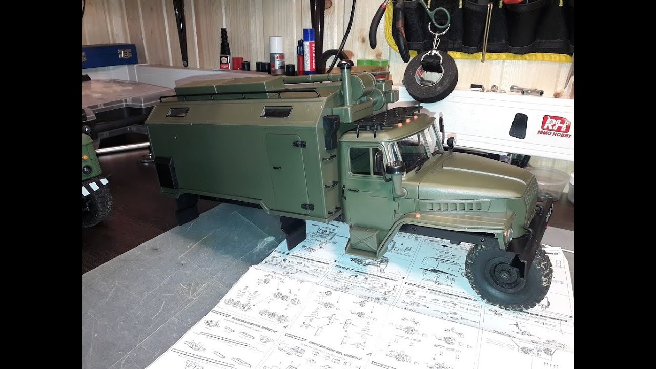 WPL b-36. Сборка kit