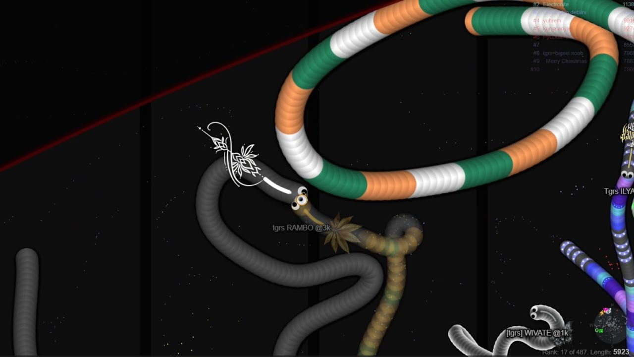 new year, new movie ♡🎥 | slither.io