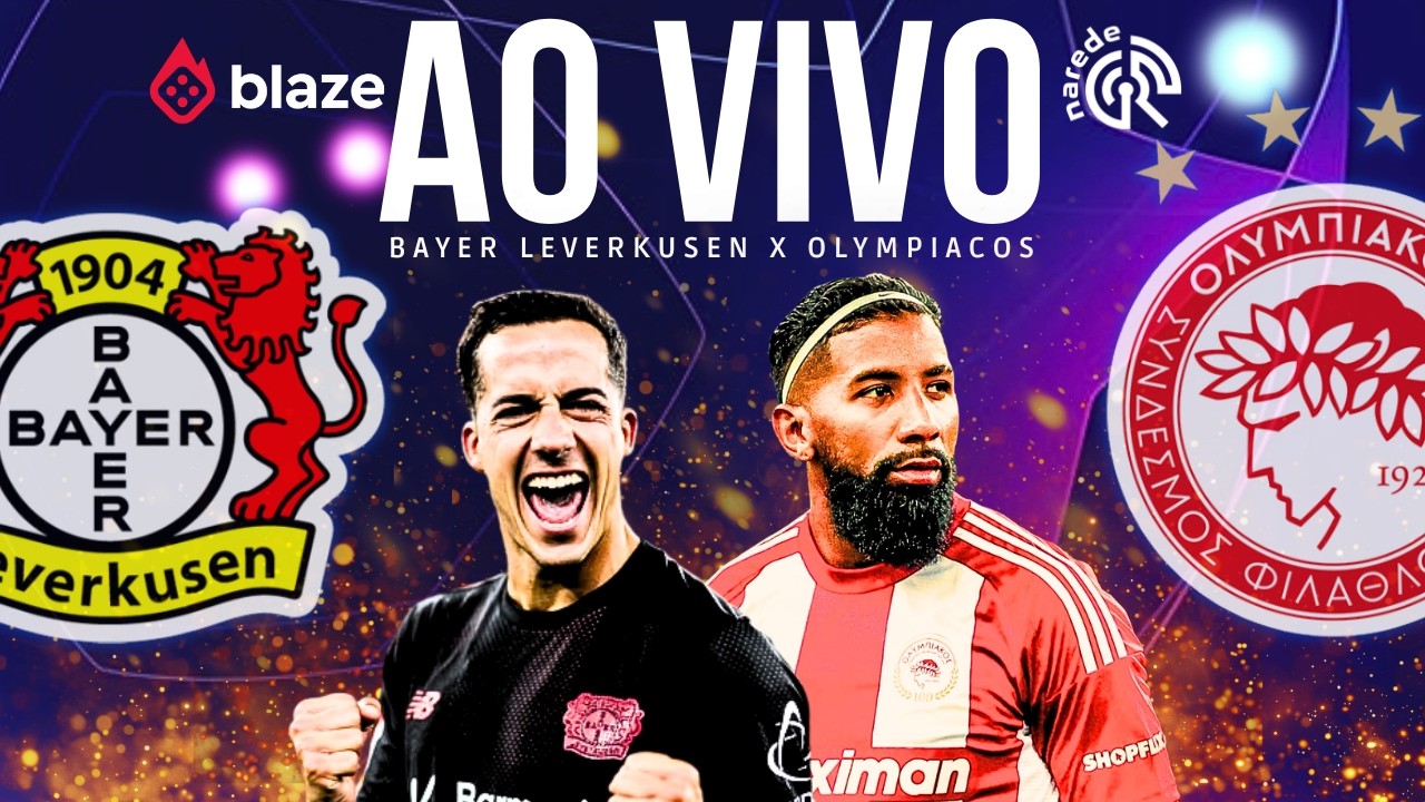 AO VIVO: BAYER LEVERKUSEN X OLYMPIACOS | CHAMPIONS LEAGUE 2026 | JOGO AO VIVO LIGA DOS CAMPE&Otilde;ES
