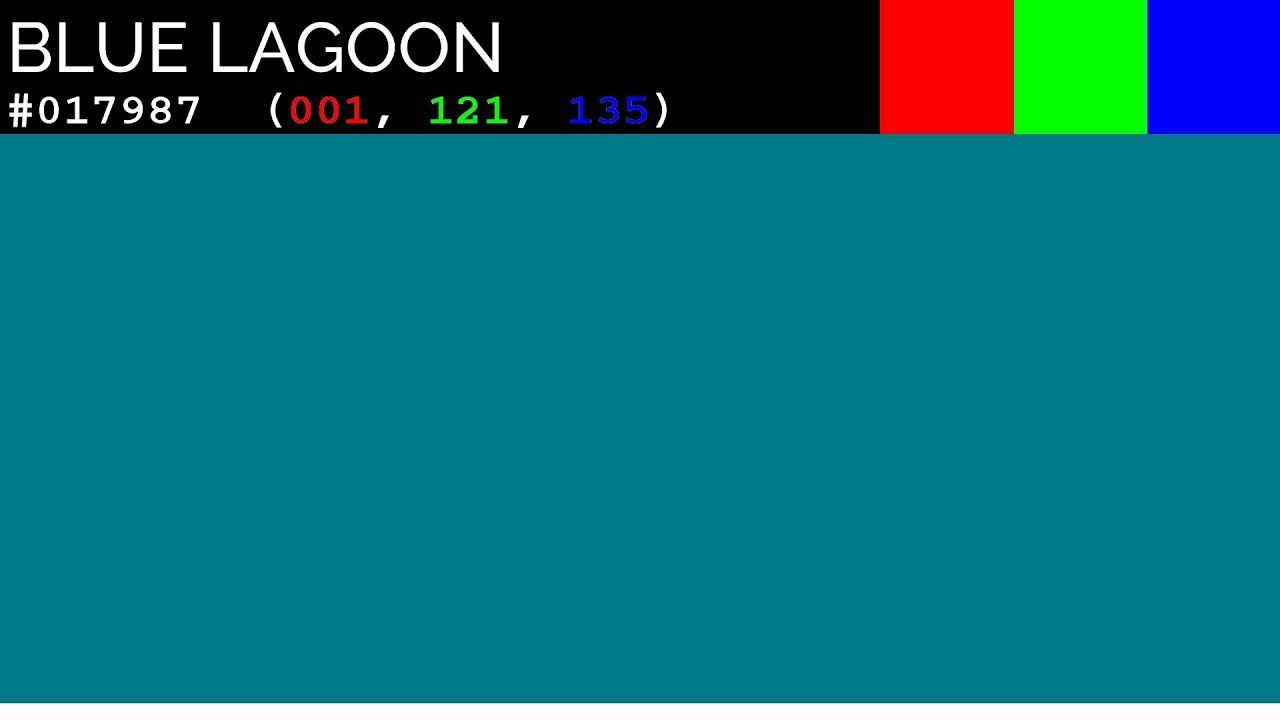 Paint Color Names in Alphabetical Order