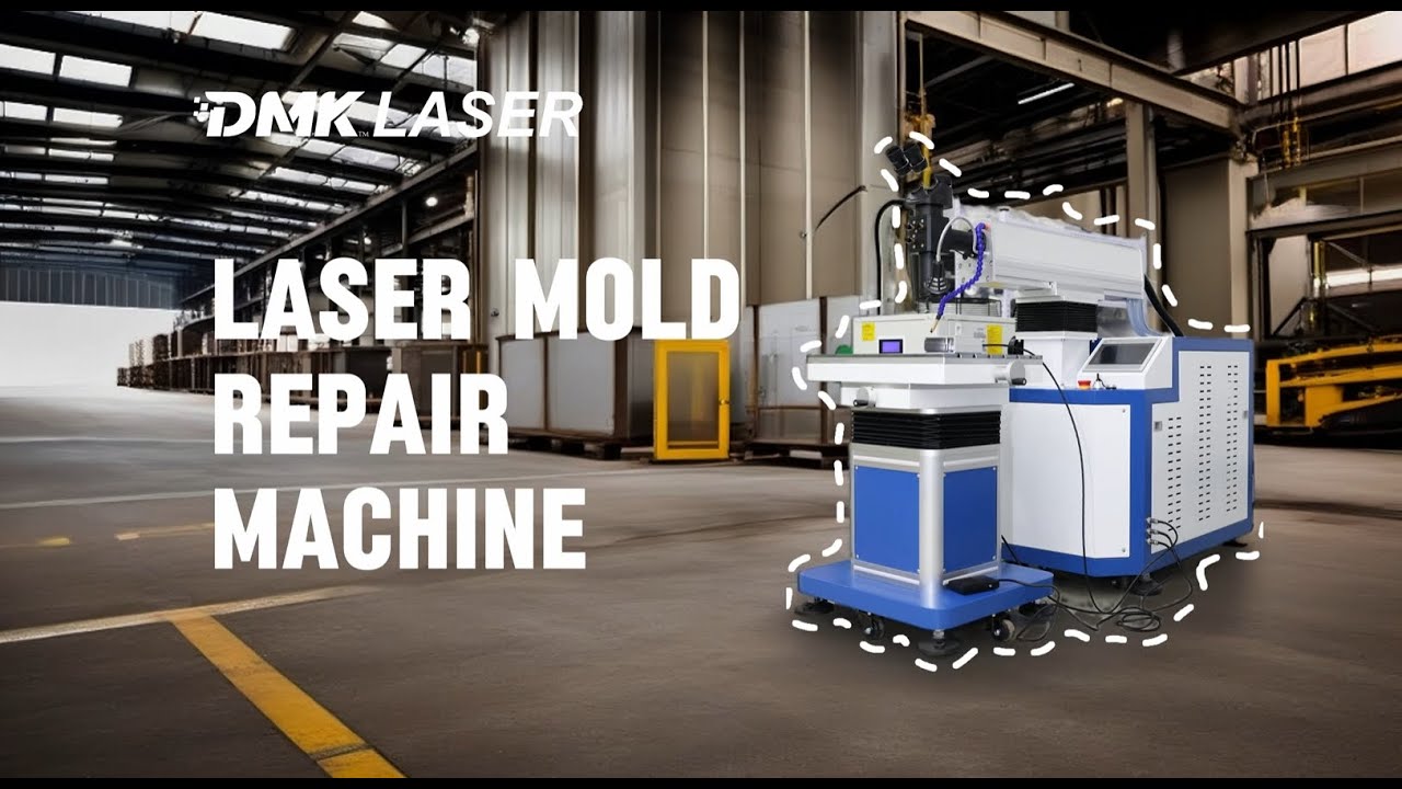 DMK Mold Repair YAG Laser Welding Machine | Real Operation & Sample Results #welding #DMKLaser #fyp