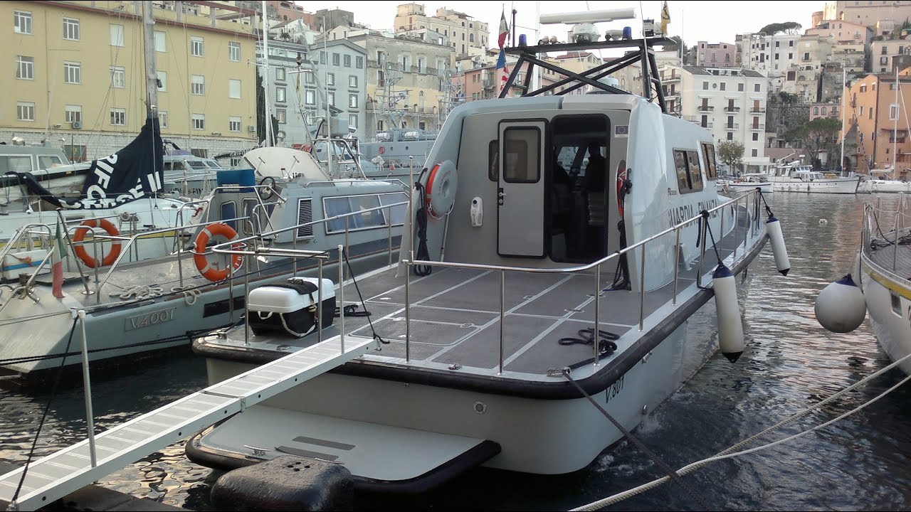 Vedetta 801 GdF crociera trasferimento Genova Palermo