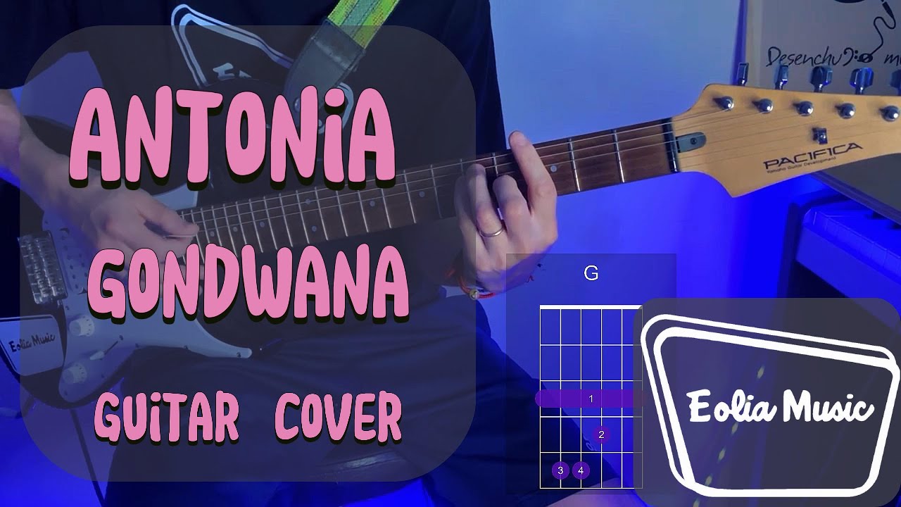 🔥 Aprende 'Antonia' de Gondwana en Guitarra 🎸 | Toca Conmigo - Reggae Chileno
