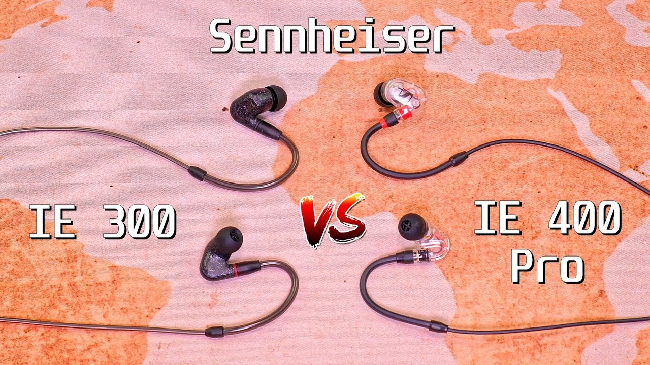 Sennheiser IE 300 vs IE 400 Pro | 2 sowas von geile In-Ears...