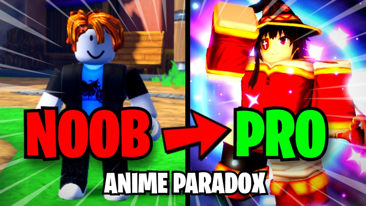 [ДЕНЬ 1] От новичка до профессионала в Anime Paradox! Roblox
