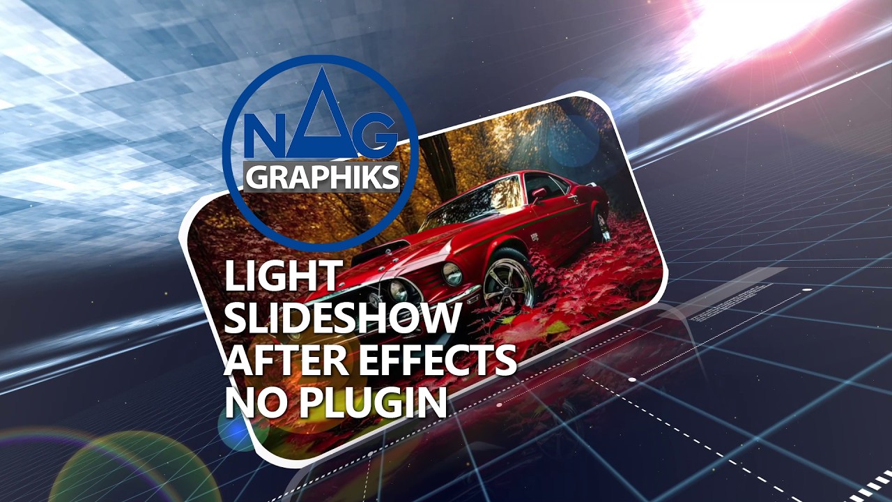 Light Slideshow Nag graphiks Tuto After effects Project 120