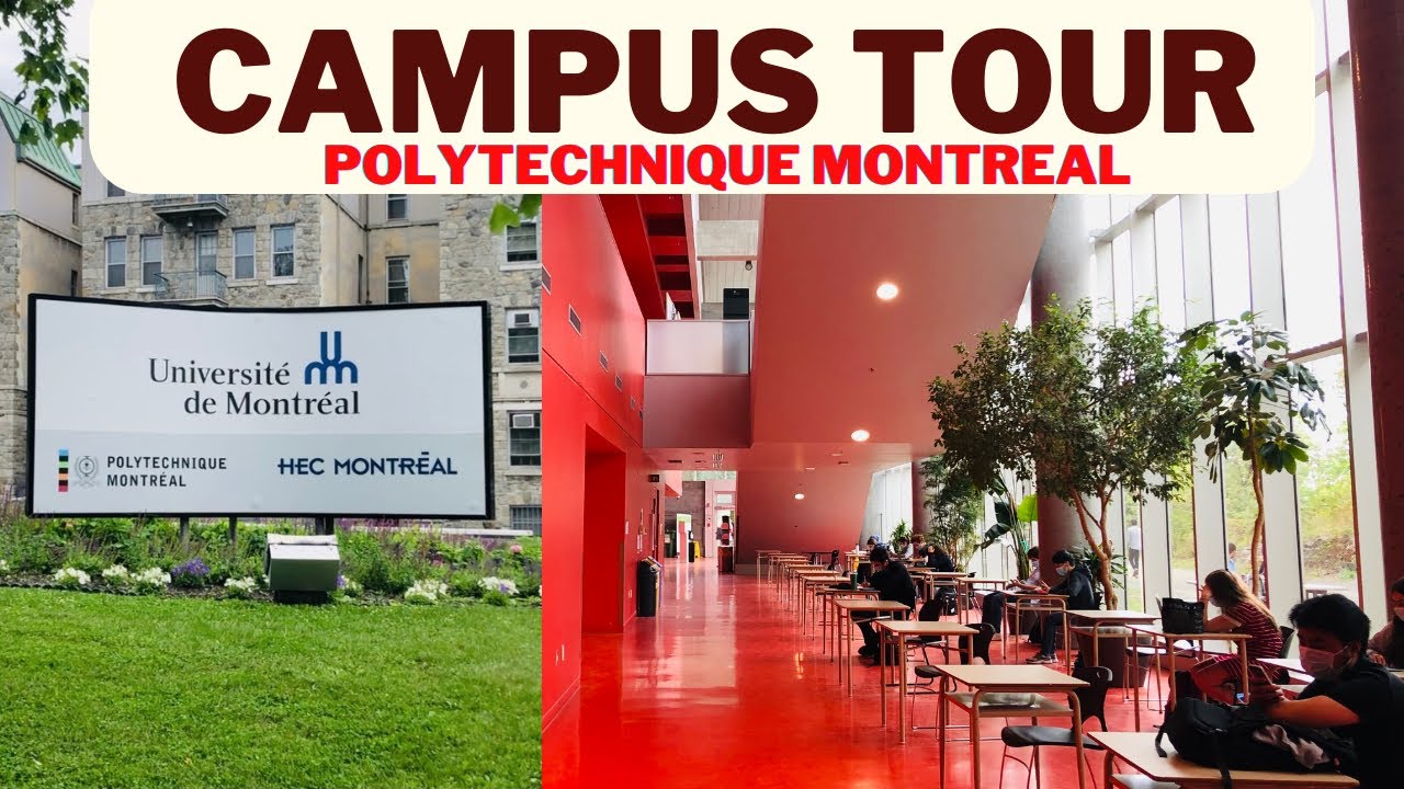 Campus Tour/Visite guidée de Polytechnique Montréal-best engineering university in Canada-Malayalam