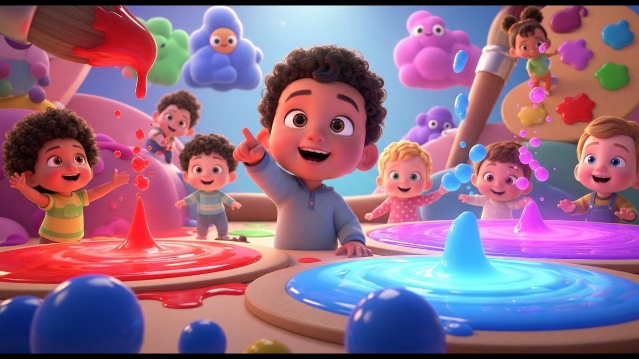 Color World Magic 🌈 | Learn Colors for Kids | Fun Preschool Learning Adventure