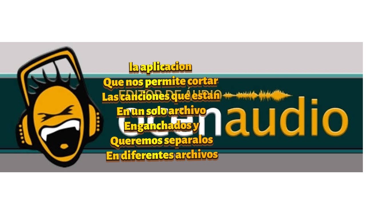 Ocenaudio la app que te permite separar las canciones unidas en un solo archivo